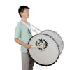 White Snare Drum Shoulder Strap Adjustable Nylon Bass Drum Shoulder Belt
