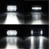 4X6'' H4 5D LED Headlights Lamp Bulb Hi/Low Beam DRL for Truck SUV Off Road Car 48W 2400LM