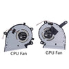 Fan for ROG Zephyrus GU501GM GU501GS Dual Fans CPU Gpu Cooling Fan DC12V 1A