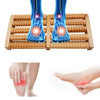 Wooden Roller Foot Massager Sauna Kit Stress Relief Health Therapy Relax Massage Accessories for Sauna