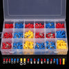 1200Pcs Insulated Electrical Wire Connector Crimp Terminals Spade Assorted Set
