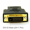 DVI to HDMI Adapter Computer Dvi Male 24 + 1 to Hdmi Female 1080P HD Cable Converter