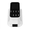 Multi 8 Port USB TYPE-C Mobile Phone Charger Socket Fast Charging Station Adapter 8A 5V