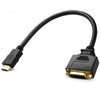 CY DVI Female to HDMI Male Adapter Converter Cable for PC Laptop HDTV 10Cm Adapter
