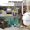 20X Zoom HD 1080P 200W IP Camera PTZ Network HD Surveillance Camera Wireless Phone Remote Rotary Dome Camera