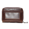 Casual Short Genuine Leather Wallet Cowhide Retro Card Holder