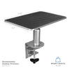 Universal Clamp-On Ergonomic Computer Monitor and Laptop Riser Desk Stand
