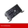 Car 6-Way Fuse Block Power Distribution Panel Board Fuses Holder Box Relay Case Automotive Accessories Spare Parts