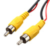6M 12V-24V 2RCA Video Cable Detection Wire for Car Rear View Backup Camera