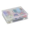 Double Sided Compartment Storage Box, (Pack of 12)