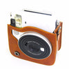 Brown PU Leather Shoulder Strap Case Bag For Fujifilm Instax Mini 70 Camera