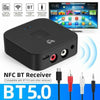 Clearance! NFC Wireless Bluetooth Audio Adapter Receiver for Music Streaming Sound System, Bluetooth AUX Audio Music Receiver Adapter