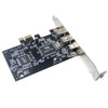 PCI-E to 1394 Firewire Card Pci-Ex1 to IEEE 1394 3-Port Firewire Card Support 1440X1080 Resolution with 0.8M 1394 Cable