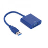 USB 3.0 to VGA Driverless Adapter Male 15-Pin Female Connector Cable Video Converter Windows 98/2000/7/8 / Vista / 10 L