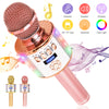 Bakeey DS898 3-in-1 Microphone Wireless bluetooth Microphone bluetooth Speaker Recorder HIFI Noise Reduction TF Card 2400mAh Luminous Handheld Portable Professional K Songs Karaoke Singing Player