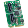 Mini PCI Express 2.0 2-Port SATA6G Card, Non-Raid, ASM1061 Chipset