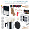 Complete DIY Candle Making Kit Supplies, 16 Assorted Dye Colors