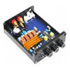 YJHiFi YJ00326 TPA3116 LM1036 2x50W Mini Tone Digital Power Amplifier Class D HIFI Fever Home Audio Amplifier (Black)