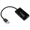 5Gbps Hi-Speed USB 3.0 4-Port Splitter Hub Adapter With DC 5V Port