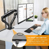 Dual Monitor Stand for 13-35" Screens Adjustable Desk Mount