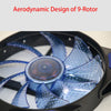 120Mm LED Ultra Silent Computer PC Case Fan 15 Leds 12V CPU Heatsink Cooler Master Cooling Fan