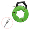 4.5mm x 30/40/50M  Fiberglass Cable Tape Fish Tape Reel Puller Conduit Ducting Rodder Wire Cable