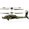 SYMA S109G 3.5CH Beast RC Helicopter RTF AH-64 Military Model Kids Toy