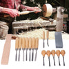 Carving Chisel Kit,Carving Tool,16 Pcs Wood Carving Tool Set Steel Woodworking Chisel Kit Carving Knife Hand Tool