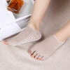 Women Exposed Five Toes Yoga Socks Non Slip Invisible Half Palm Sock Cotton