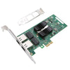 PCI E Dual Port Network Adapter Card, Practical 1000Mbps Wide Application 82576 Desktop NIC for ESXI Full Version Version