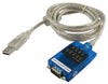 USB RS-232 Serial Adapter with LED Indicators Windows 10 8 7 Vista XP 2000 Support