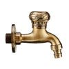 1/2 Inch Copper Washing Machine Faucet Mop Pool Sink Tap Wall Mounted Single Handle Garden Bathroom Basin Faucet