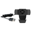 F38 HD 1080P Webcam 10 Million Pixels CMOS 30FPS USB 2.0 Built-in Microphone Web Cam Network Teaching HD Camera for Desktop Computer Laptop PC