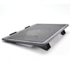 Ultra Slim Portable 2 USB Powered Laptop Notebook Cooler Cooling Pad Stand Chill Mat with 1 LED Fans Fits 12"-14"Inches Devices