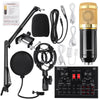 BM800 Pro Condenser Microphone Kit with V8X PRO Muti-functional Bluetooth Sound Card