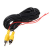 6M 12V-24V 2RCA Video Cable Detection Wire for Car Rear View Backup Camera