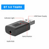 Bluetooth 5.0 Transmitter Receiver 4 in 1 Wireless Audio 3.5Mm Jack Aux Adapter