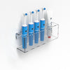 Electric Toothbrush Holder Acrylic Toothbrush Organizer 4 5 6 Slots Toothbrush Toothpaste Holder Wall Mount Stand Rack