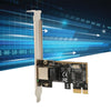 PCIE Gigabit Network Card, 12Cm Bracket 10/100/1000/25000 Mbps PCB Sturdy PCIE Ethernet Card for Computer