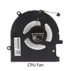 CPU GPU Fan Laptop Cooling Fan DC 12V 0.5A 4-Pin 4-Wires for HPOMEN 15-EK 15-EN M04215-001 M04216-001 Laptop Part