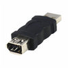 To Adapter 1394 2.0 Converter for Firewire Plug 6-Pin IEEE Female Head USB Adapter Type F Adapter