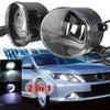 3.5" High Power LED Car Angel Eye Halo Ring DRL Fog Lights U-Type For Toyota