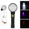 USB Rechargeable Portable Handheld LED Camping Lamp Magnet Base Adjustable Head Bright Work Light
