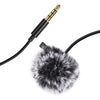 PULUZ PU3045 3.5mm Wired Microphone 3M Lavalier Omnidirectional Condenser Mic Recording Vlogging Video Microphone (3M)