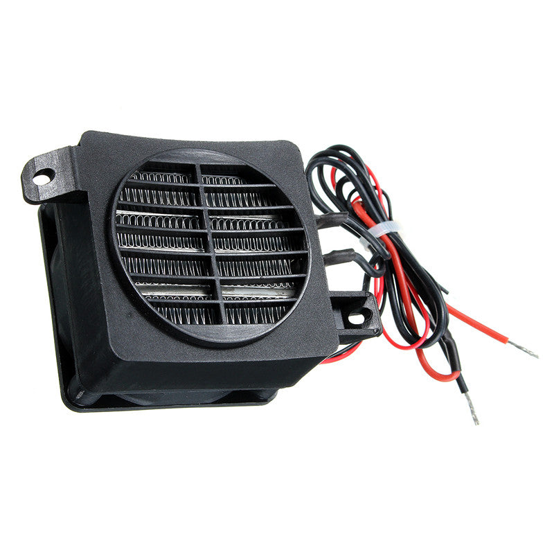 100W 12V 60x60mm DC PTC Fan Heater Constant Temperature Incubator