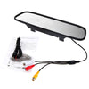 Lcd Screen 2 Video Input Car Rear View Mirror Monitor Auto Vehicle Parking In-Mirror Monitor for Dvd/Vcr/Car Reverse Camera