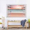 Wall paper Seascapes Wall Stickers 3D Wall Stickers Decorative Wall Stickers PVC Home Decoration