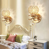 Wall Sconce Crystal Wall Light Luxury Bedroom Bedside Wall Lamp