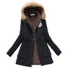 Women's Hoodie Jacket Coat Winter Outdoor Thermal Warm Windproof Breathable