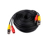 Cables 2Pcs 100ft Video Power Cables BNC RCA with Bonus Connectors for Security Systems 3000cm 1.8kg